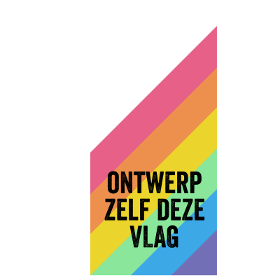 Regenboog Vlag Maken En Bedrukken Kioskvlag X X Cm