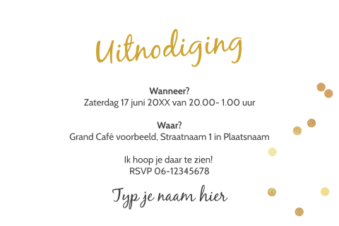 Leuke 21 Jaar Uitnodiging Verjaardag Eigen Foto Gouden Ballonnen