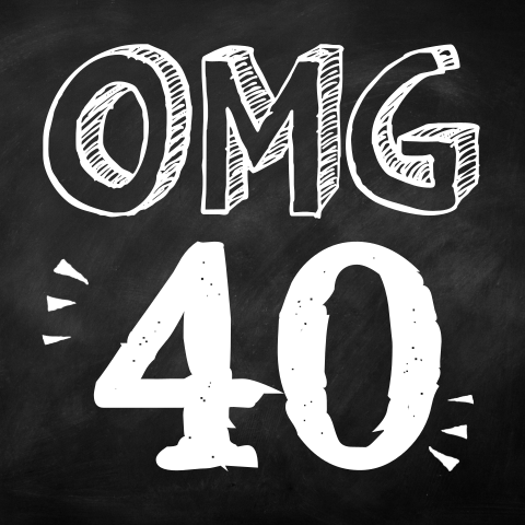 OMG 40 grappige uitnodiging 40 jaar